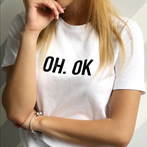 Essential White Crewneck T-Shirt with Print - Picture 4 of 4